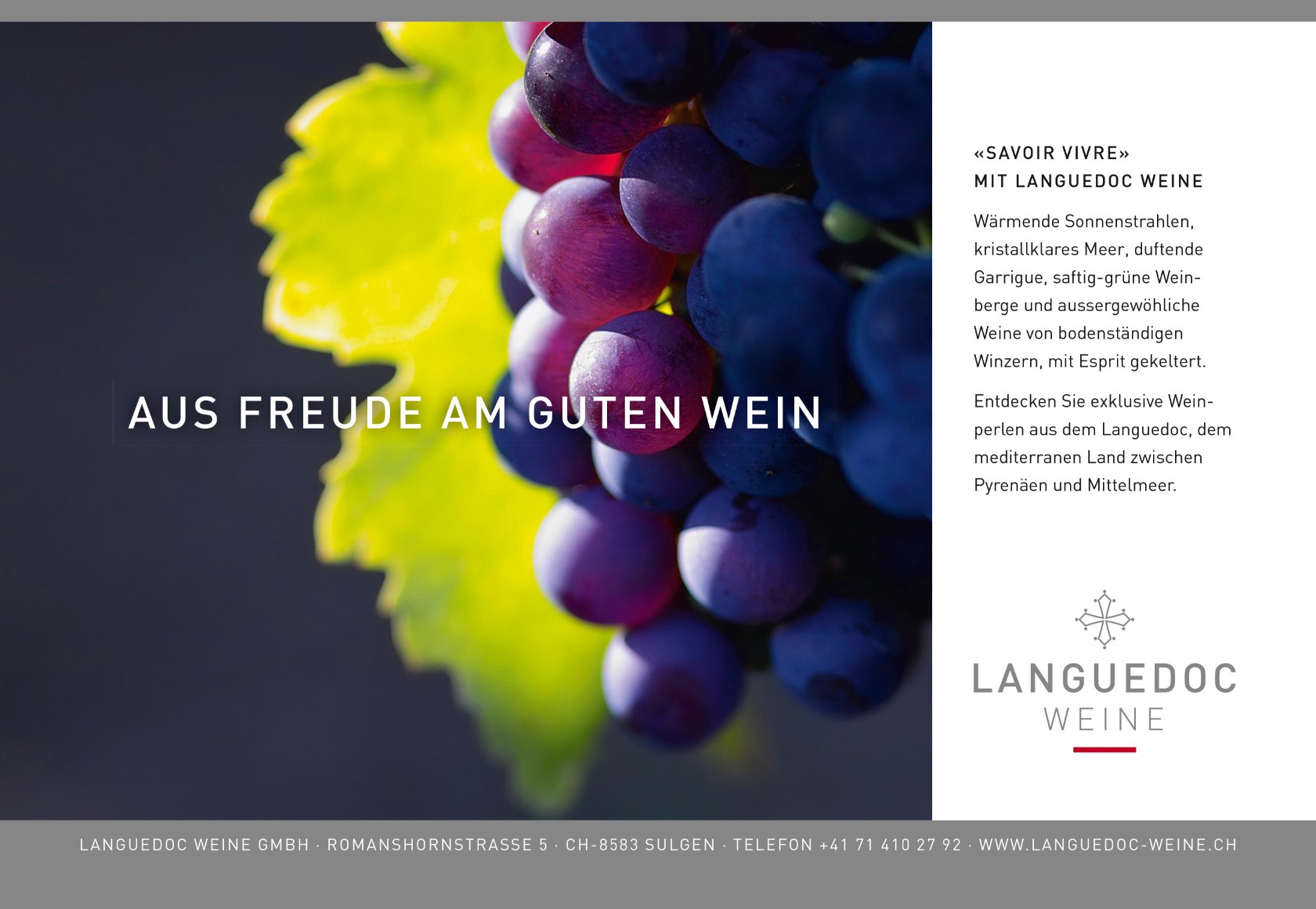 Gestaltung Inseratekampagne
