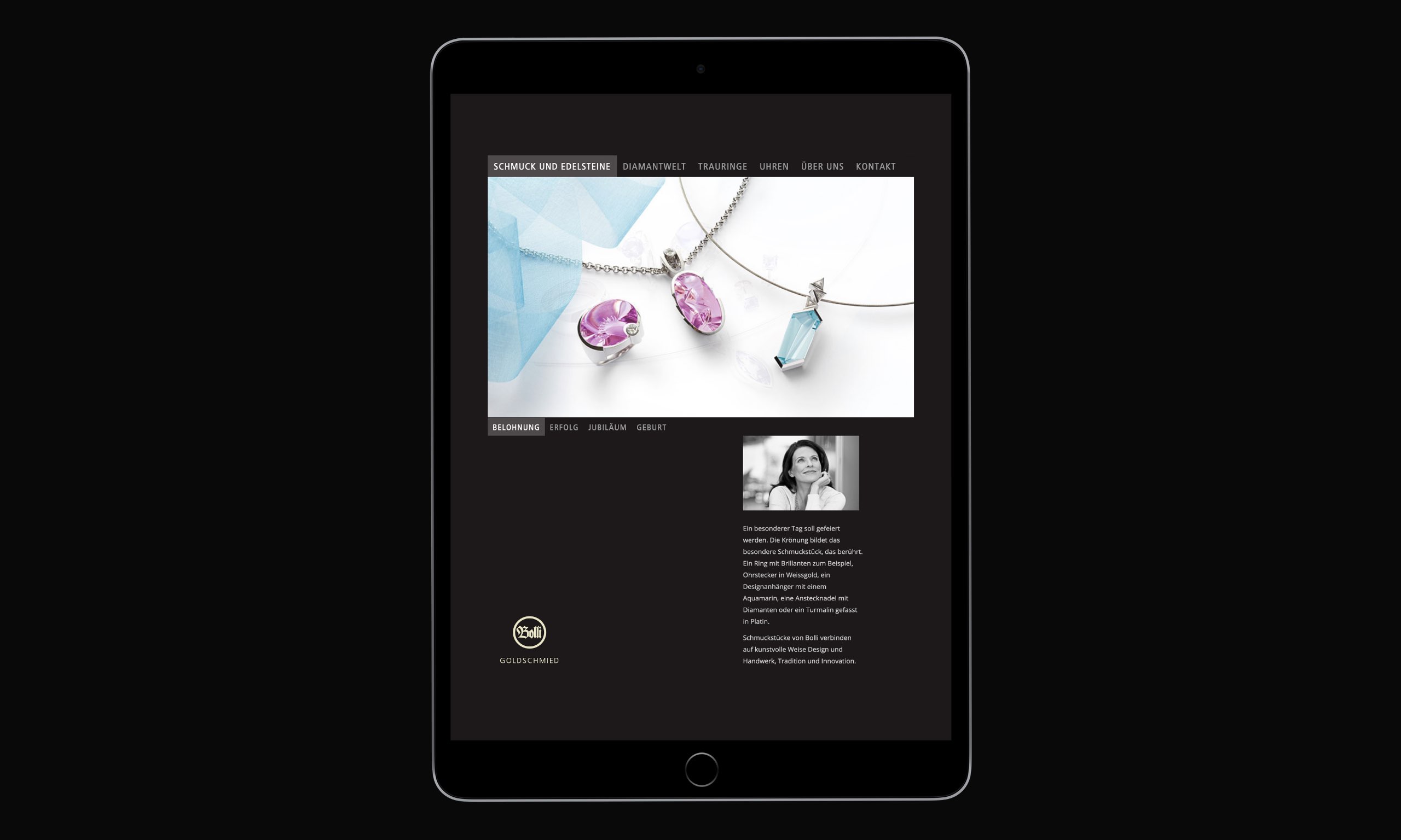Responsive Webdesign iPad