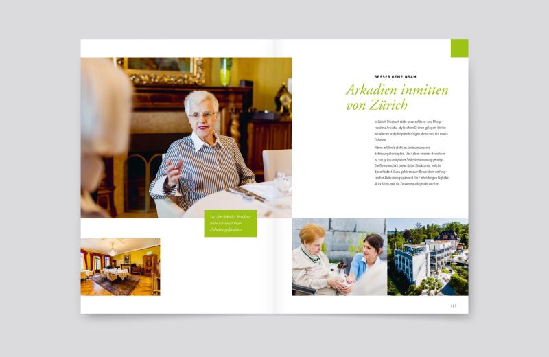 Design Imagebroschüre