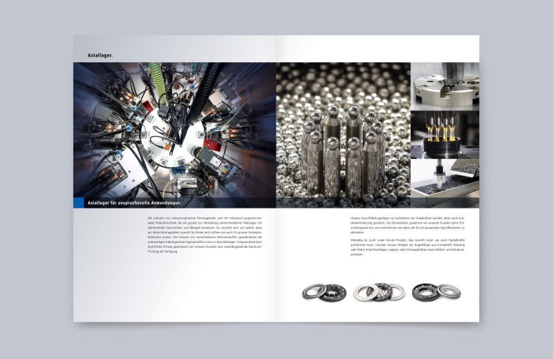 Gestaltung Firmenbroschüre